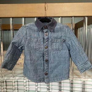OshKosh B'gosh Chambray Button-Front Jacket